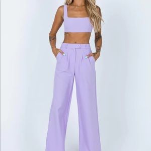 Princess Polly Huxley Set - Purple